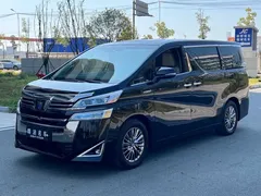 2021 Toyota Vellfire Hybrid 2.5L HV Premium, чёрный — фото 1