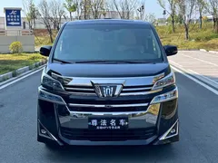 2021 Toyota Vellfire Hybrid 2.5L HV Premium, чёрный — фото 2