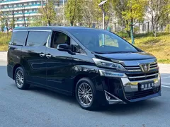 2021 Toyota Vellfire Hybrid 2.5L HV Premium, чёрный — фото 3