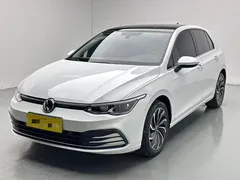 2023 Volkswagen Golf 280TSI DSG Pro, белый — фото 1