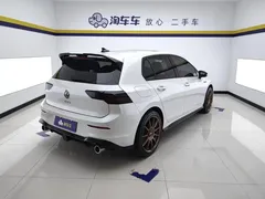 2021 Volkswagen Golf 280TSI DSG R-Line, белый — фото 3