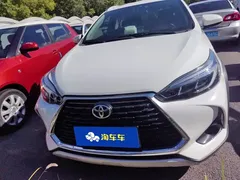 2022 Toyota Yaris L Zhixuan X 1.5L CVT Leading Plus, белый — фото 2