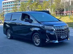 2021 Toyota Alphard Hybrid 2.5L Premium, чёрный — фото 2