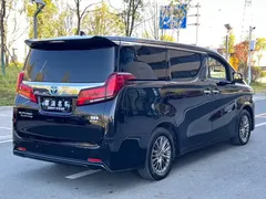 2021 Toyota Alphard Hybrid 2.5L Premium, чёрный — фото 3