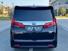 2021 Toyota Alphard Hybrid 2.5L Premium, чёрный — фото 4