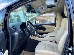 2021 Toyota Alphard Hybrid 2.5L Premium, чёрный — фото 7