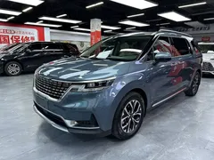 2021 Kia Carnival 2.0T Flagship, синий — фото 1