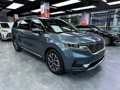 2021 Kia Carnival 2.0T Flagship, синий — фото 3
