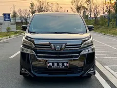 2023 Toyota Vellfire Crown Hybrid 2.5L HV Premium, чёрный — фото 1