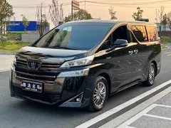 2023 Toyota Vellfire Crown Hybrid 2.5L HV Premium, чёрный — фото 2