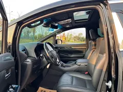 2023 Toyota Vellfire Crown Hybrid 2.5L HV Premium, чёрный — фото 7
