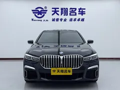2021 BMW 7 Series 740Li Leading M Sport Package, чёрный — фото 4