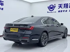 2021 BMW 7 Series 740Li Leading M Sport Package, чёрный — фото 21
