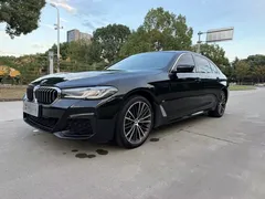 2022 BMW 5 Series 530Li Leading M Sport Package, чёрный — фото 1