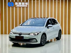 2023 Volkswagen Golf 280TSI DSG Pro, белый — фото 1