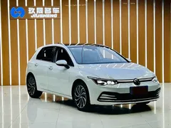 2023 Volkswagen Golf 280TSI DSG Pro, белый — фото 3