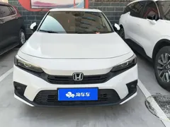 2022 Honda Civic 240Turbo CVT, белый — фото 2