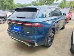 2021 Geely Monjaro 2.0TD DCT EVO 2WD Premium, зелёный — фото 3