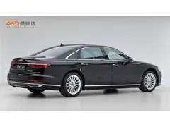 2021 Audi A8L 50 TFSI quattro Comfort, чёрный — фото 3