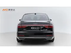 2021 Audi A8L 50 TFSI quattro Comfort, чёрный — фото 4