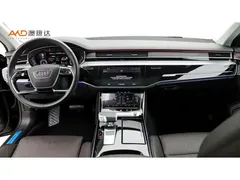 2021 Audi A8L 50 TFSI quattro Comfort, чёрный — фото 5