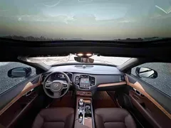 2023 Volvo XC90 7-seat, чёрный — фото 10