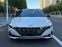 2022 Hyundai Elantra 240TGDi DCT TOP Flagship, белый — фото 2
