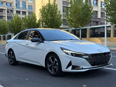 2022 Hyundai Elantra 240TGDi DCT TOP Flagship, белый — фото 3