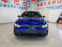 2021 Volkswagen Golf 280TSI DSG R-Line, синий — фото 2
