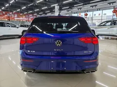 2021 Volkswagen Golf 280TSI DSG R-Line, синий — фото 4