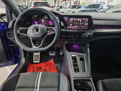 2021 Volkswagen Golf 280TSI DSG R-Line, синий — фото 5