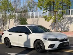 2022 Honda Civic 240TURBO CVT, белый — фото 3