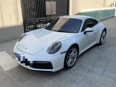 2020 Porsche 911 Carrera 4 3.0T, белый — фото 1