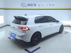 2023 Volkswagen Golf 280TSI DSG R-Line Lite, белый — фото 3