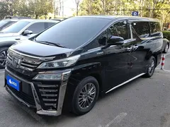 2021 Toyota Vellfire 2.5L Hybrid HV Ultimate, чёрный — фото 1