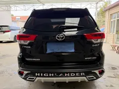 2021 Toyota Highlander 2.0T 4WD Premium 7, чёрный — фото 5