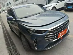 2021 Jetour X70 PLUS 1.5T DCT 7-seat, синий — фото 2