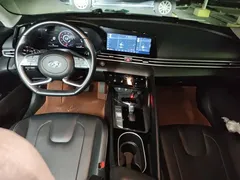 2022 Hyundai Elantra 1.5L CVT LUX Premium, белый — фото 5