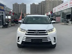 2018 Toyota Highlander 2.0T 4WD Elite 7-seat China VI, белый — фото 2