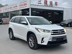 2018 Toyota Highlander 2.0T 4WD Elite 7-seat China VI, белый — фото 3