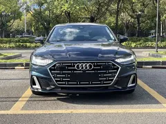 2022 Audi A7L 45 TFSI S-line Dream Future Edition, синий — фото 2