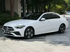 2023 Mercedes-Benz C-Class C 350 eL PHEV, белый — фото 1