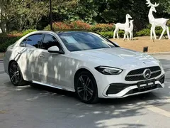 2023 Mercedes-Benz C-Class C 350 eL PHEV, белый — фото 3
