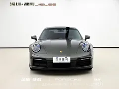 2023 Porsche 911 Carrera 3.0T, зелёный — фото 2
