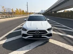 2022 Mercedes-Benz C-Class C 200 L Sport, белый — фото 2