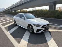 2022 Mercedes-Benz C-Class C 200 L Sport, белый — фото 3