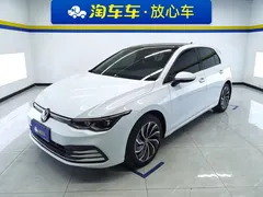 2021 Volkswagen Golf 280TSI DSG Pro, белый — фото 1