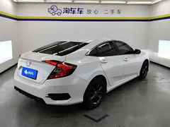 2019 Honda Civic 220TURBO CVT, белый — фото 3