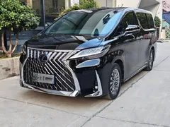 2020 Lexus LM 300h 4, чёрный — фото 1