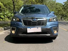 2021 Subaru Forester 2.0i Luxury, синий — фото 2
